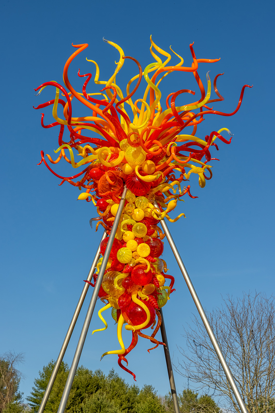 Dale Chihuly, Torchlight Chandelier, 2011