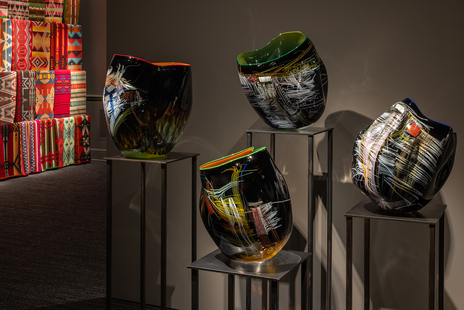 Dale Chihuly, Black Soft Cylinders