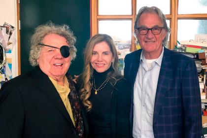 Chihuly, Leslie Jackson Chihuly, and Paul Smith, 2019